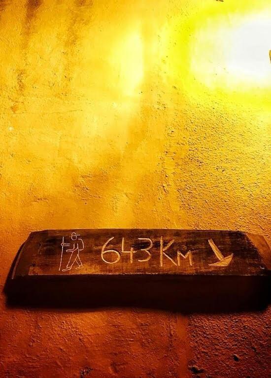643km